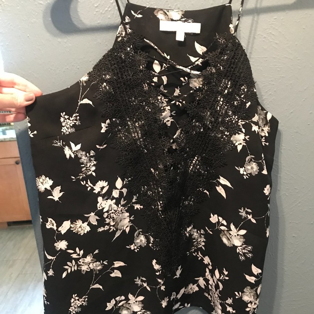 Nordstroms lace/strappy tank top